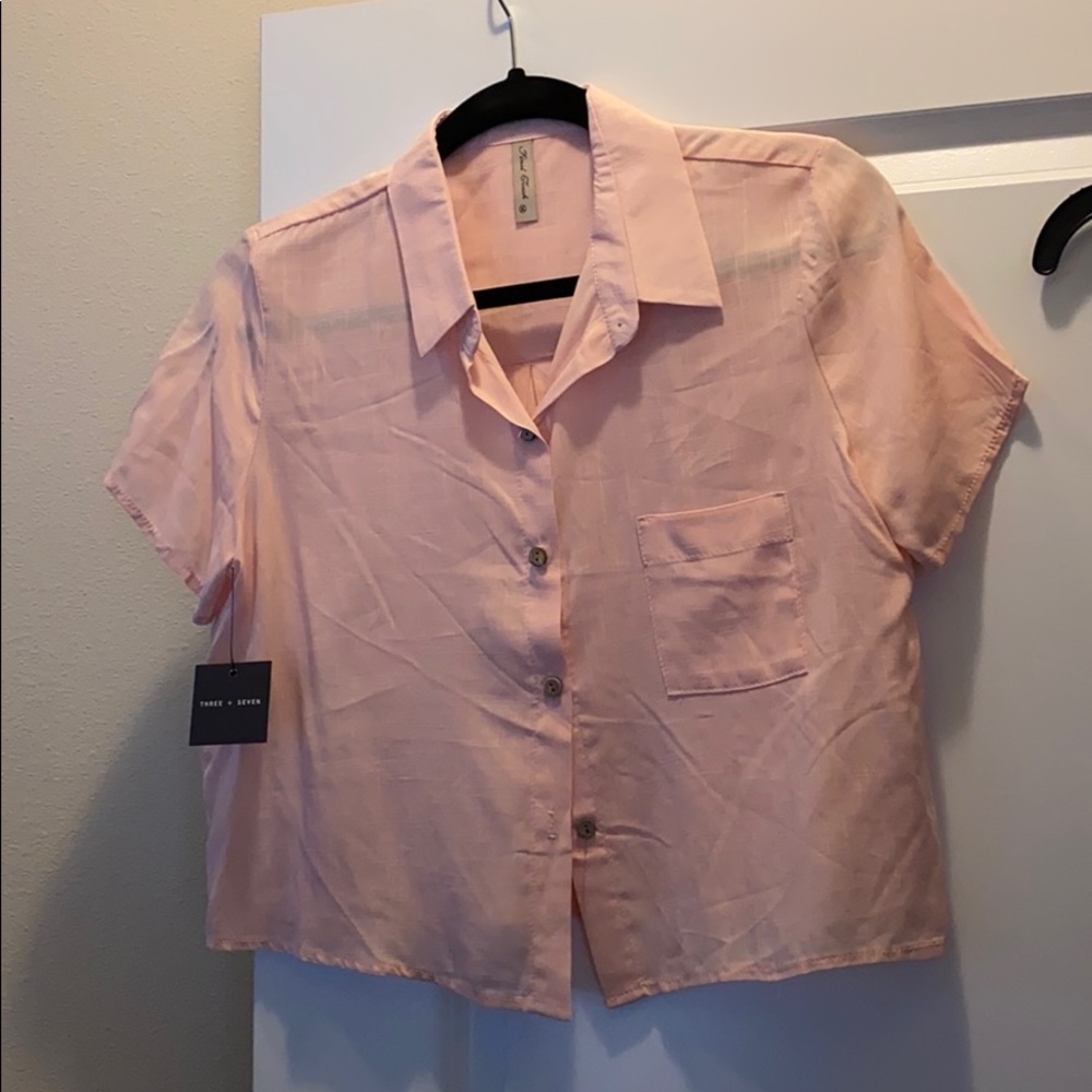 Womens blouse mid drift